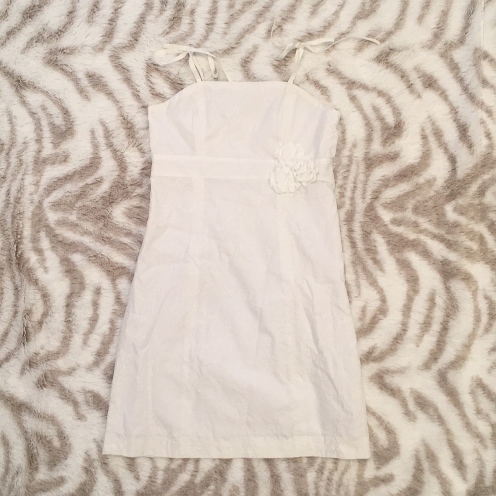 Girls Lilly Pulitzer white dress!
